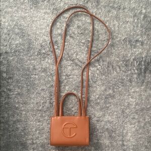 Telfar small brown Shopping Bag